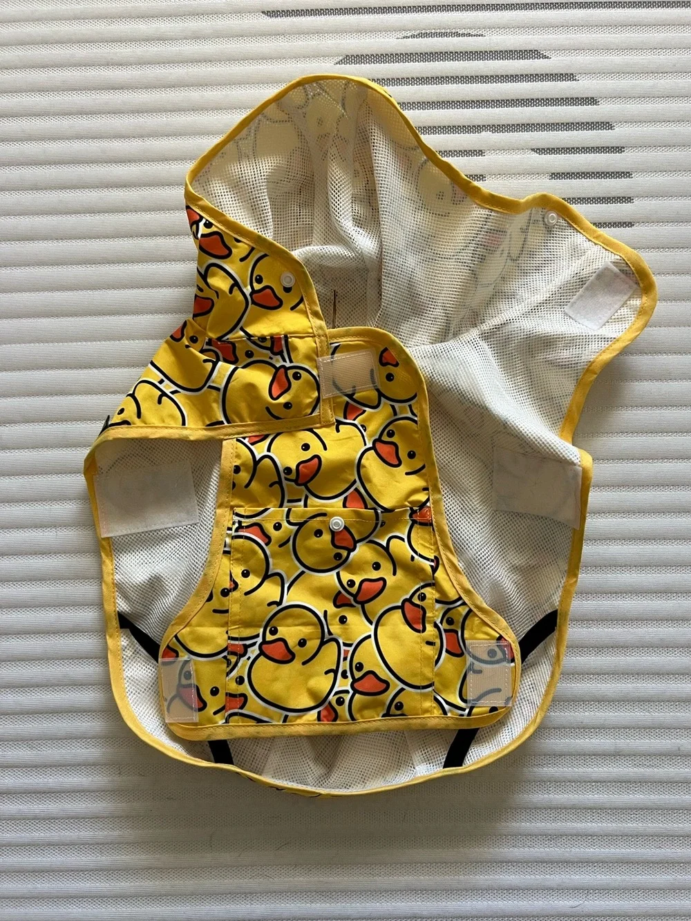 Small Ducky Dog Raincoat